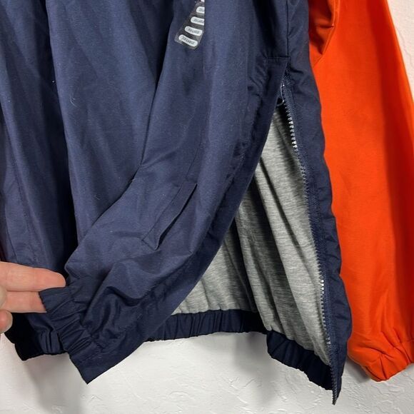 🔥🏈 “NWT” Vintage CHICAGO BEARS NFL Pullover Fleece Lined Embroidered Jacket 2X - Picture 6 of 10